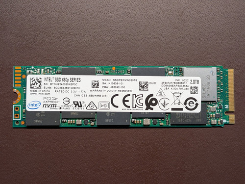 Intel ssd 660p - intel, series