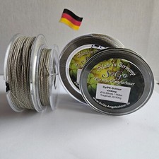 Angelschnur/geflochten/sinkend/Dyneema/PE/Schwarz/grün/6fach/TK 28,9kg-43,0kg