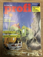 Profi Zeitschrift Landtechnik Ausgabe 5. Mai 1994