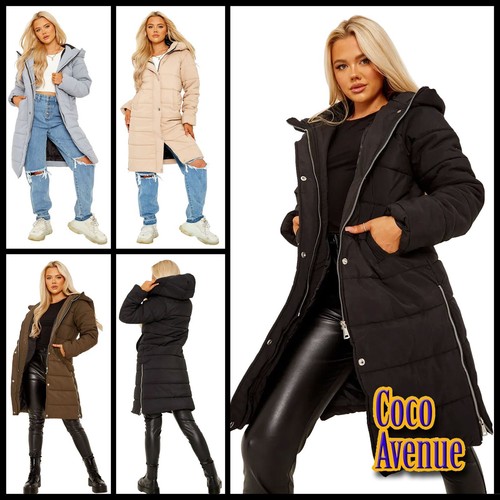 Damen kapuze puffer - damen,