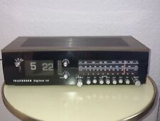 70er Klappzahlen  Radio Wecker Telefunken digitale 101, 70s, Vintage