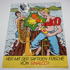 Werbung Sinalco April 1972 Pop-Art Pop-Kultur 70er Jahre #1.39
