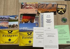 Bundeswehr Sammlung ISAF Afghanistan Feldpost Patch Coin General BW Taschenkarte