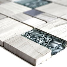 Muster Glas Naturstein Metall