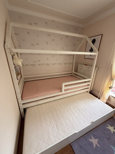 Kinder ausziehbett aus - kinder, holz
