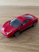 Hot Wheels - 2012 - FERRARI 458 ITALIA - Red - HW All Stars