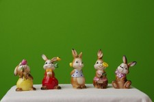 Goebel  Figuren,  5  Hasen
