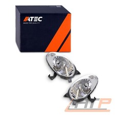 2x SCHEINWERFER H4 CHROM LINKS