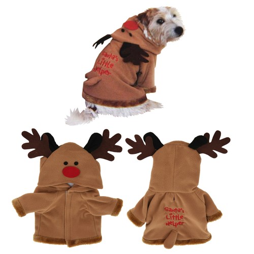 Rentier hundekostüm - rentier,