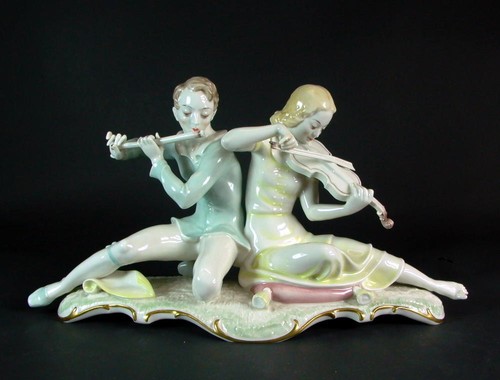 Musizierendes paar - paar,