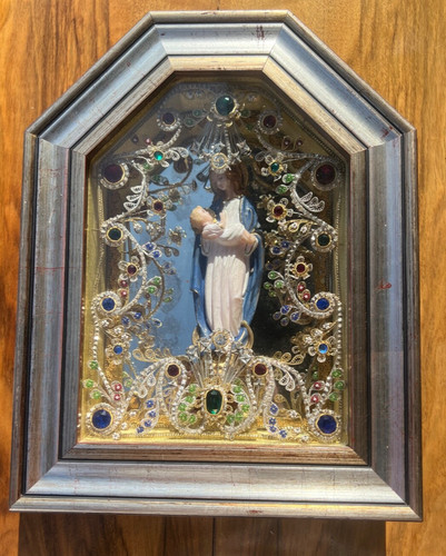 Antike klosterarbeit madonna - klosterarbeit,