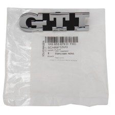 ORIGINAL VW Emblem Logo Schriftzug GTI Kühlergrill GOLF 5 6 POLO 5 1K6853679DFXC