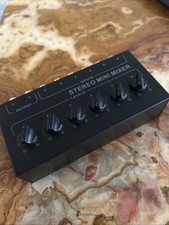 Stereo Mini Mixer 6 Kanal In 2