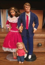 Barbie Vintage Heart Family 