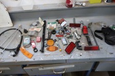 Konvolut Fahrrad Ersatzteile + Werkzeug