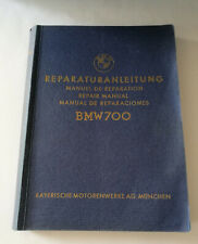 BMW Reparaturanleitung 4 sprachig BMW 700 324 Seiten Werkstatthandbuch