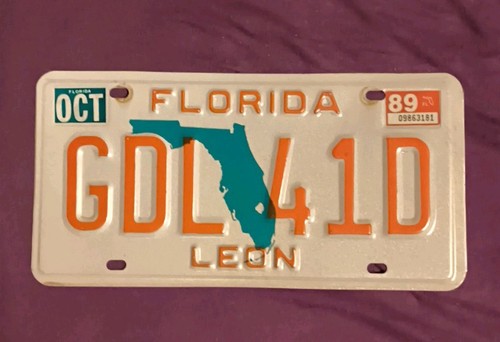 Usa florida nummernschild - usa,