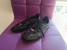  Richmond Luxus Sneaker schwarz mit Strass Gr. 40 butterweiches Leder