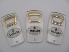 3 Krombacher Bier Flaschenöffner - Sammlerstücke