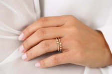 Diamant Statement Goldring mit