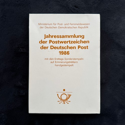 Postwertzeichen ddr 1986 - 1986,
