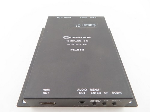 Crestron scaler e - crestron, video