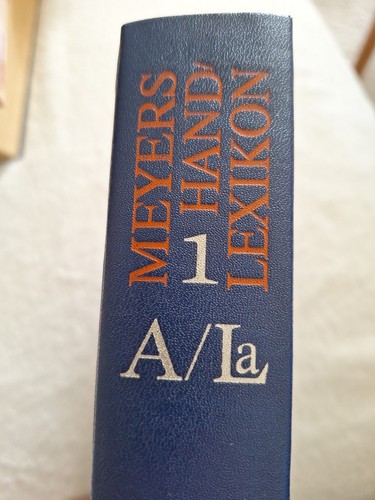 Meyers hand lexikon a - meyers,