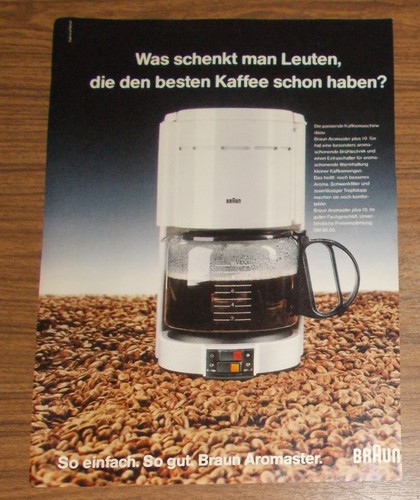 Seltene werbung vintage braun - werbung,
