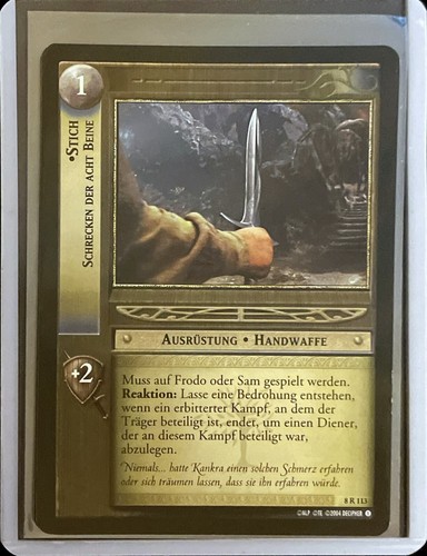 Lotr tcg sting - -, the