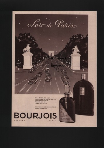 Paris werbung 1958 - 1958,, bourjois