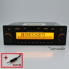Becker Indianapolis BE7920 MP3 Navigationssystem AUX-IN Klinkenstecker Autoradio