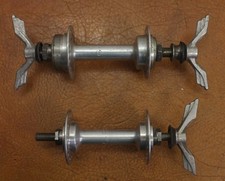 Französische Naben aus Aluminium Gnome Rhone Mercier Rennrad Randonneur 1940er