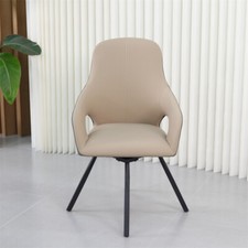 2er Set Leder Esszimmerstuhl