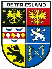 Aufkleber Wappen Ostfriesland