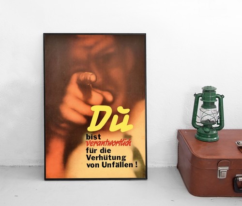 Poster unfallverhütung - poster,
