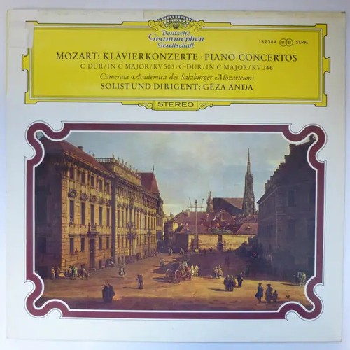 Mozart piano concertos - lp,