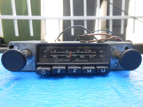 Becker monza car radio - monza,