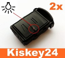 2x Auto Schlüssel Gehäuse
