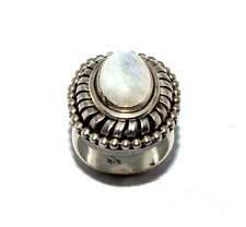 Damen/Women Ornate Silber Ring