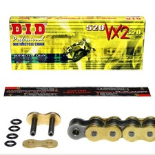 DID Kette GOLD extra verstärkt Honda CL 250 S, 82-83 (MD04) NIETschloß