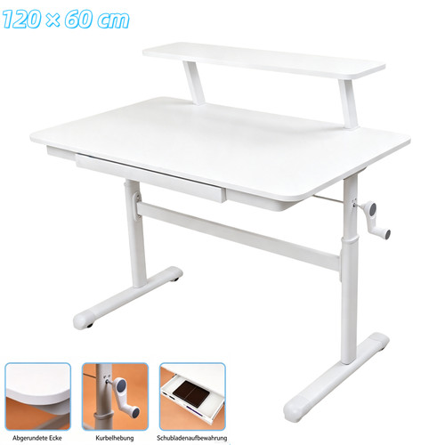 Kinderschreibtisch 120 60cm - kinderschreibtisch, 120×60cm