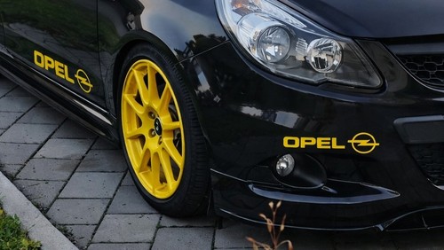 Aufkleber für opel 20cm - 2x,