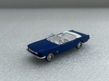 Busch Ford Mustang Cabrio Blau