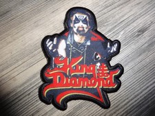 King Diamond Shape patch Black