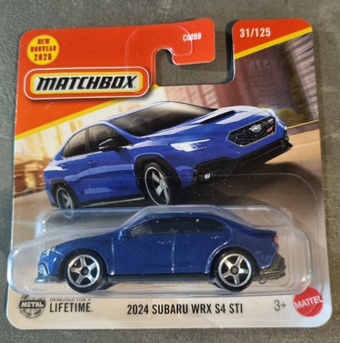 Matchbox 2024 subuaru wrx s4 - -,
