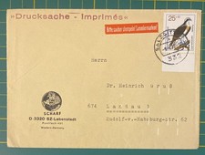 Brief Salzgitter Mi. 754 Unterrandstück EF nach Landau -7073