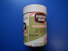 Pappdose Luckanus Einfass-Band VEB Isofol Leipzig Leerdose Deko Erinnerung