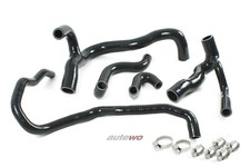 Audi Urquattro 20V 2.2l 20V Turbo RR Silikon-Kühlwasserschlauchset + Klemmen