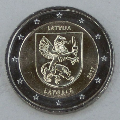 Euro gedenkmünze lettland - 2,