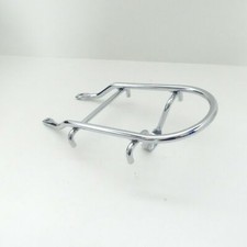 universal Gepäckträger chrom hinten Motorrad Roller Moped Mofa base rear carrier